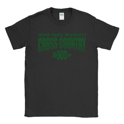 Cross Country ~ Cotton T-Shirt ~ Wood Oaks Athletics