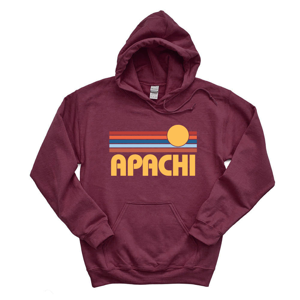 Sunset Stripes ~ Hoodie ~ Apachi Day Camp