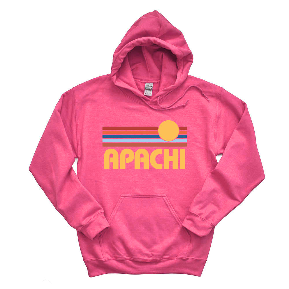 Sunset Stripes ~ Hoodie ~ Apachi Day Camp