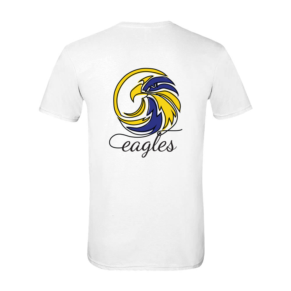 NEW VOLLEYBALL TEE ~ SUNSET RIDGE SCHOOL ~ youth & adult ~ classic unisex fit