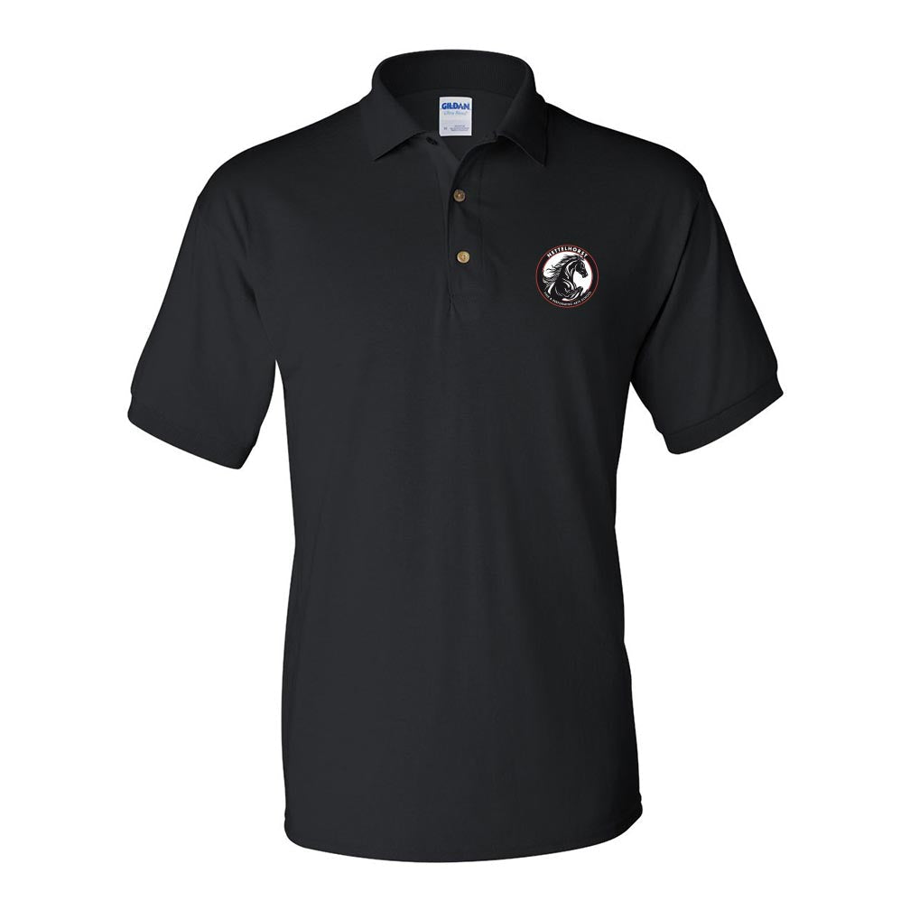 BADGE DRYBLEND POLO ~ NETTELHORST SCHOOL ~ youth & adult ~ classic fit