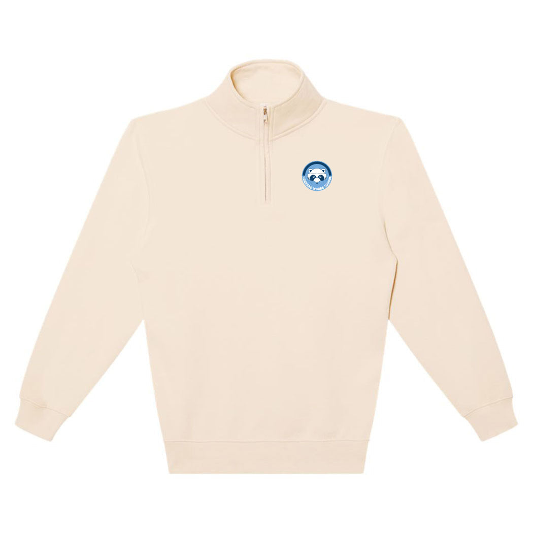 Badge ~ 1/4 Zip Sweatshirt ~ Hubbard Woods Elementary School