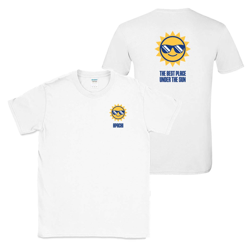 Best Place Under the Sun ~ Cotton T-Shirt ~ Apachi Day Camp