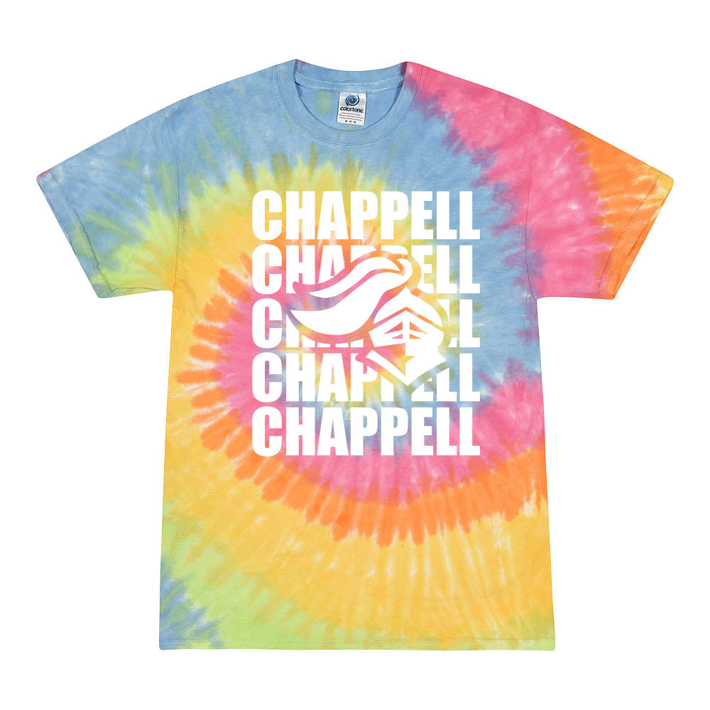 Bold Repeater ~ Tie-Dye T-Shirt ~ Chappell Elementary School