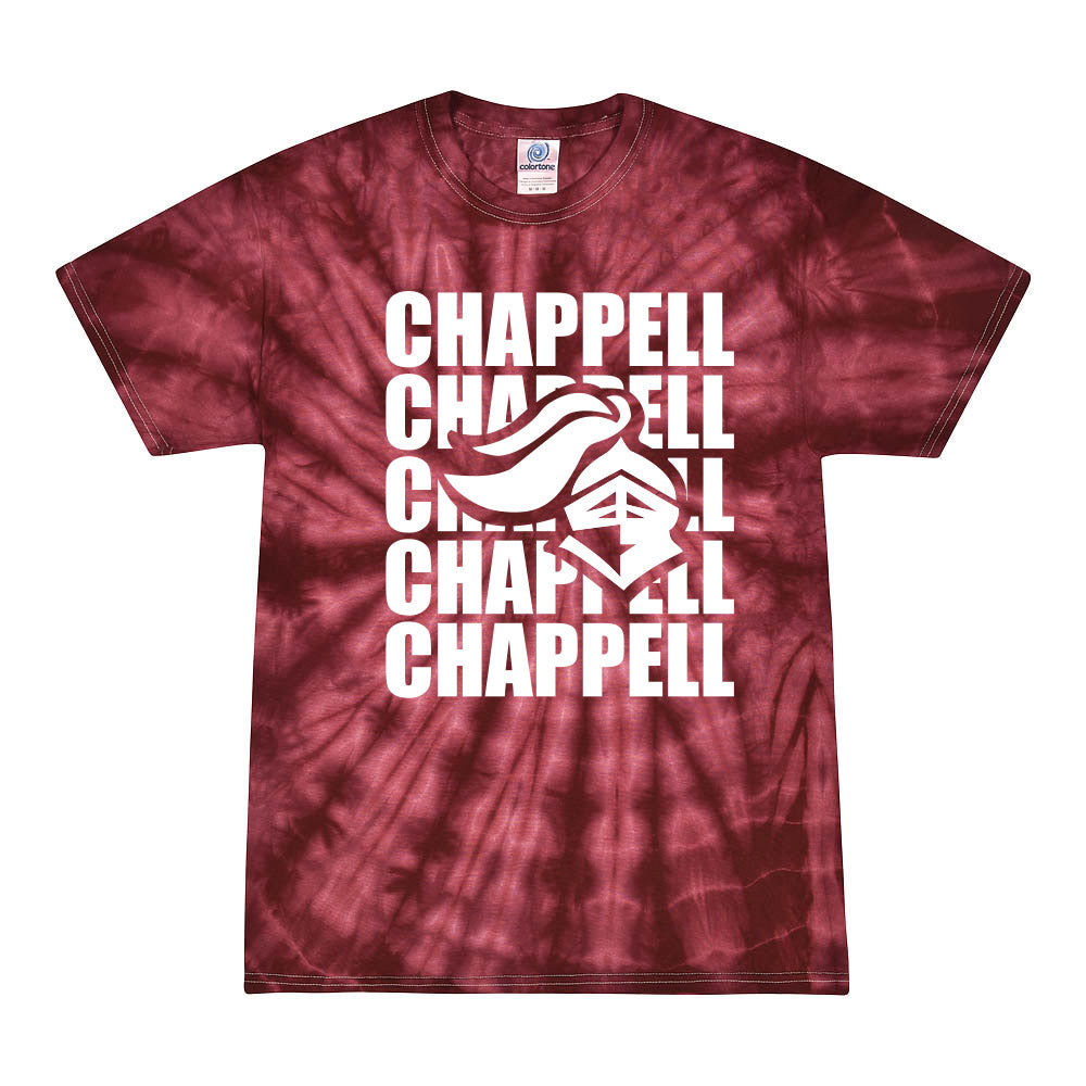 Bold Repeater ~ Tie-Dye T-Shirt ~ Chappell Elementary School