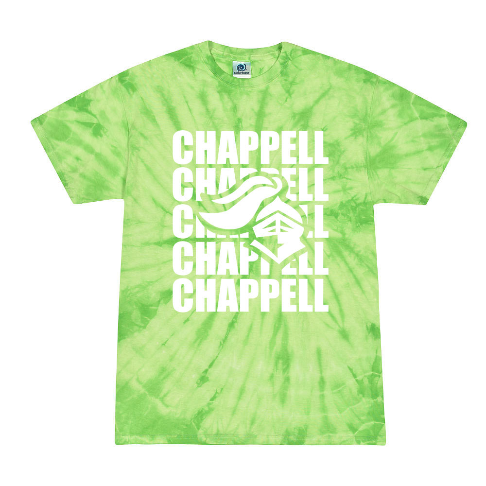Bold Repeater ~ Tie-Dye T-Shirt ~ Chappell Elementary School
