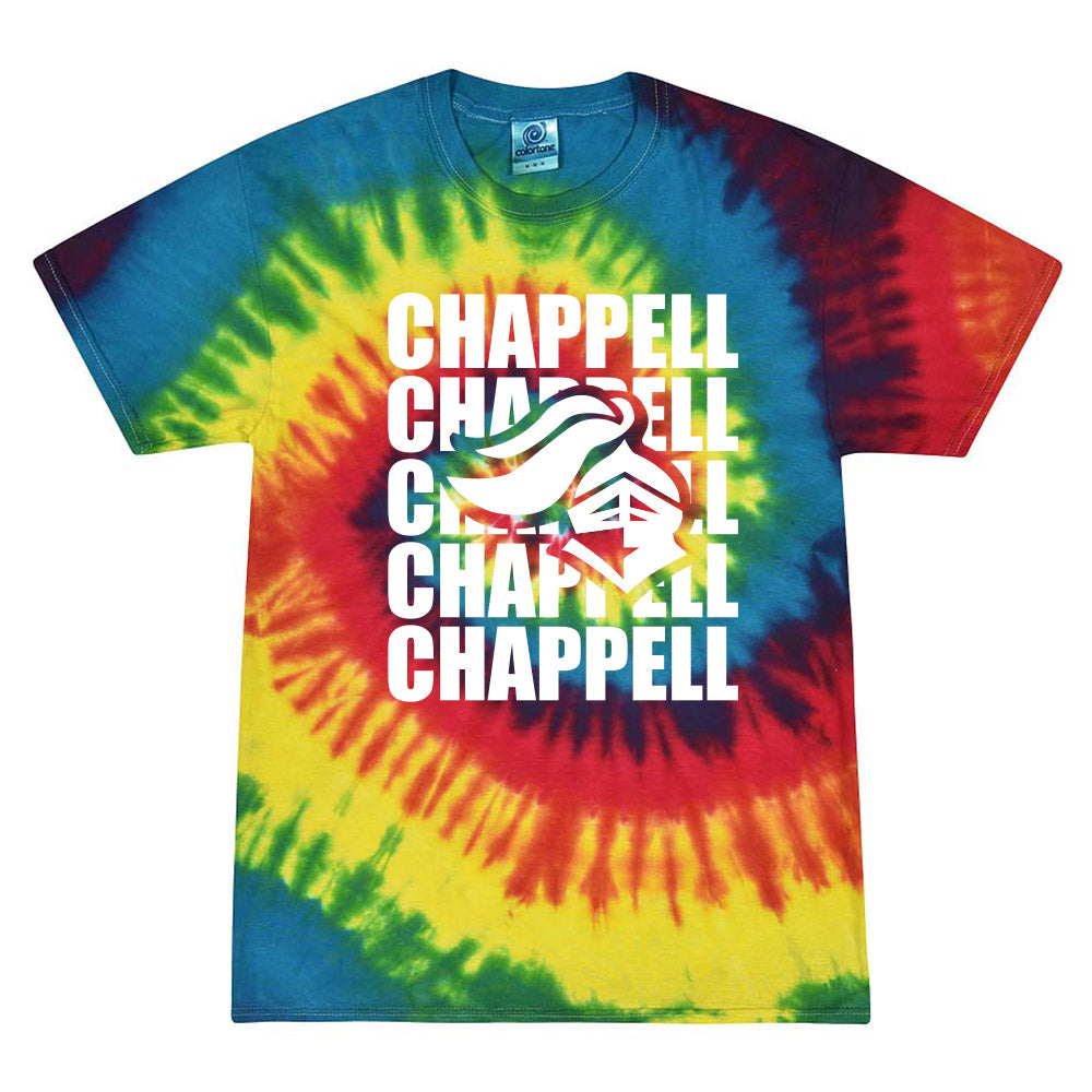 Bold Repeater ~ Tie-Dye T-Shirt ~ Chappell Elementary School