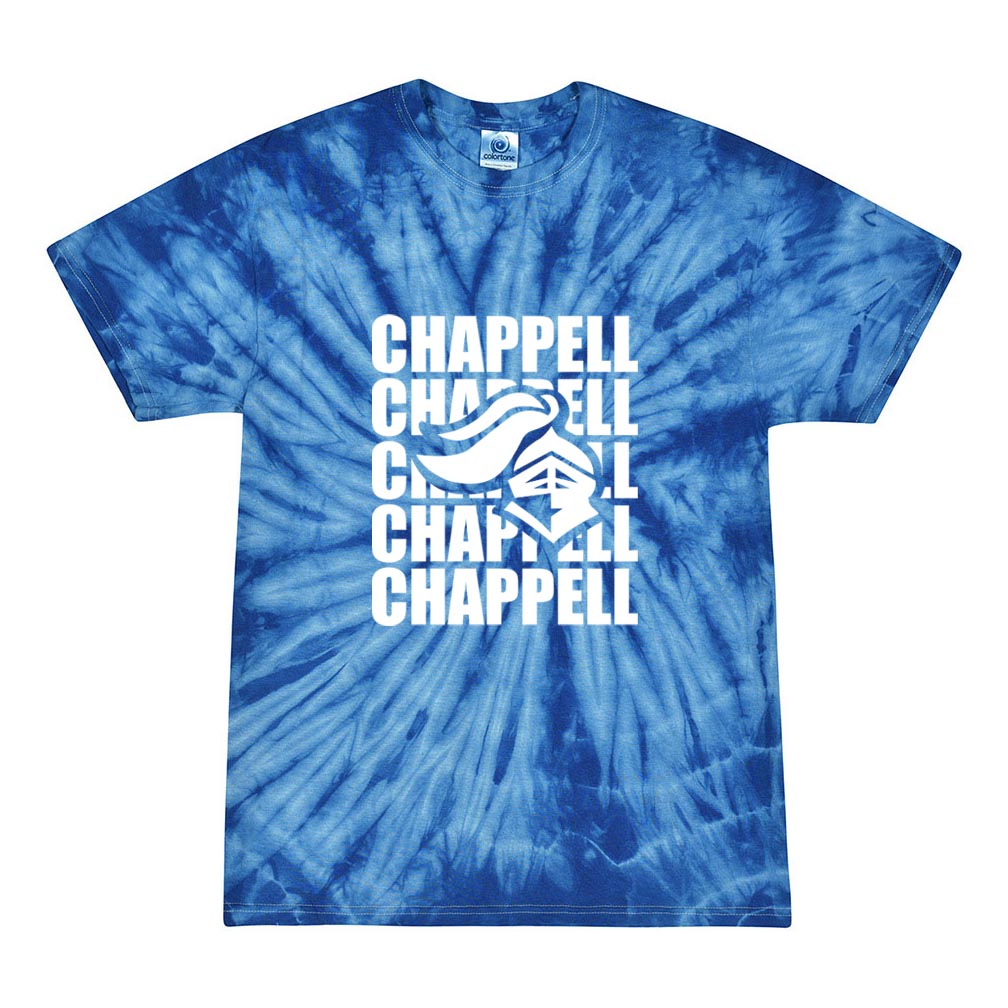 Bold Repeater ~ Tie-Dye T-Shirt ~ Chappell Elementary School