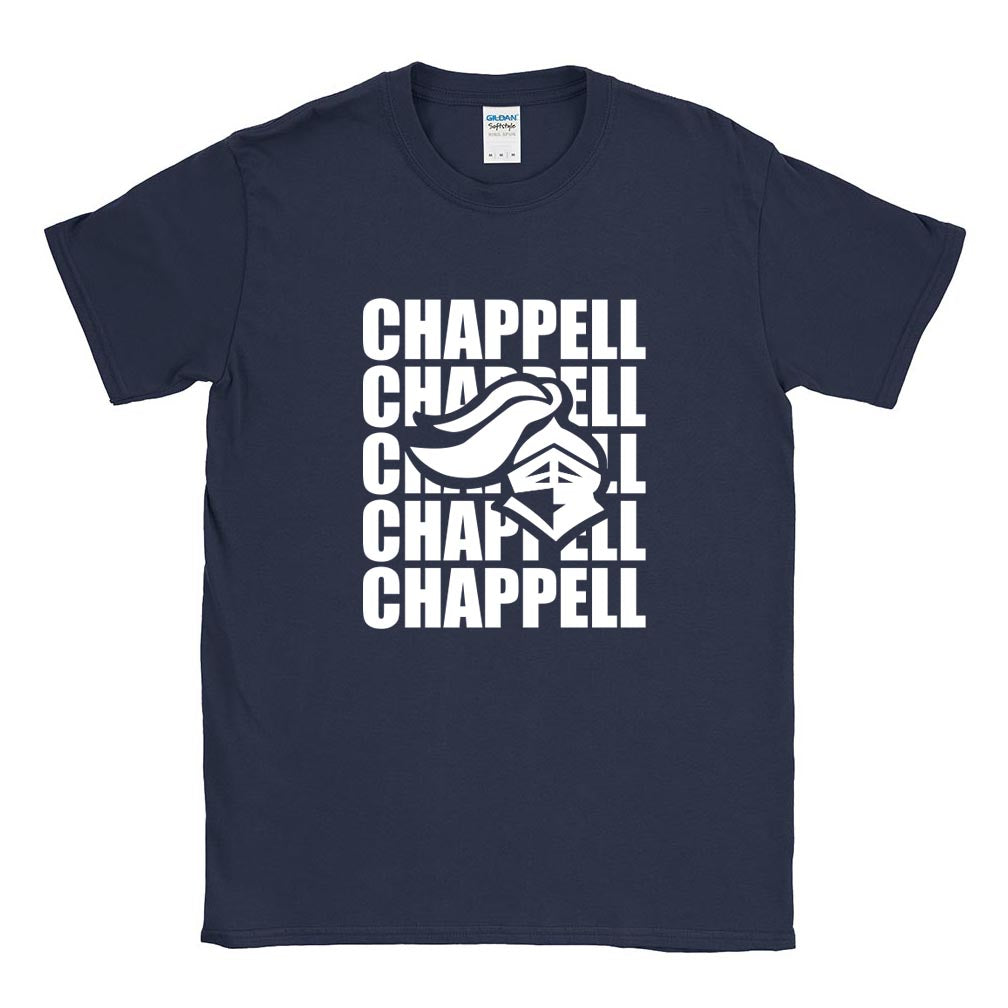 Bold Repeater ~ Cotton T-Shirt ~ Chappell Elementary School