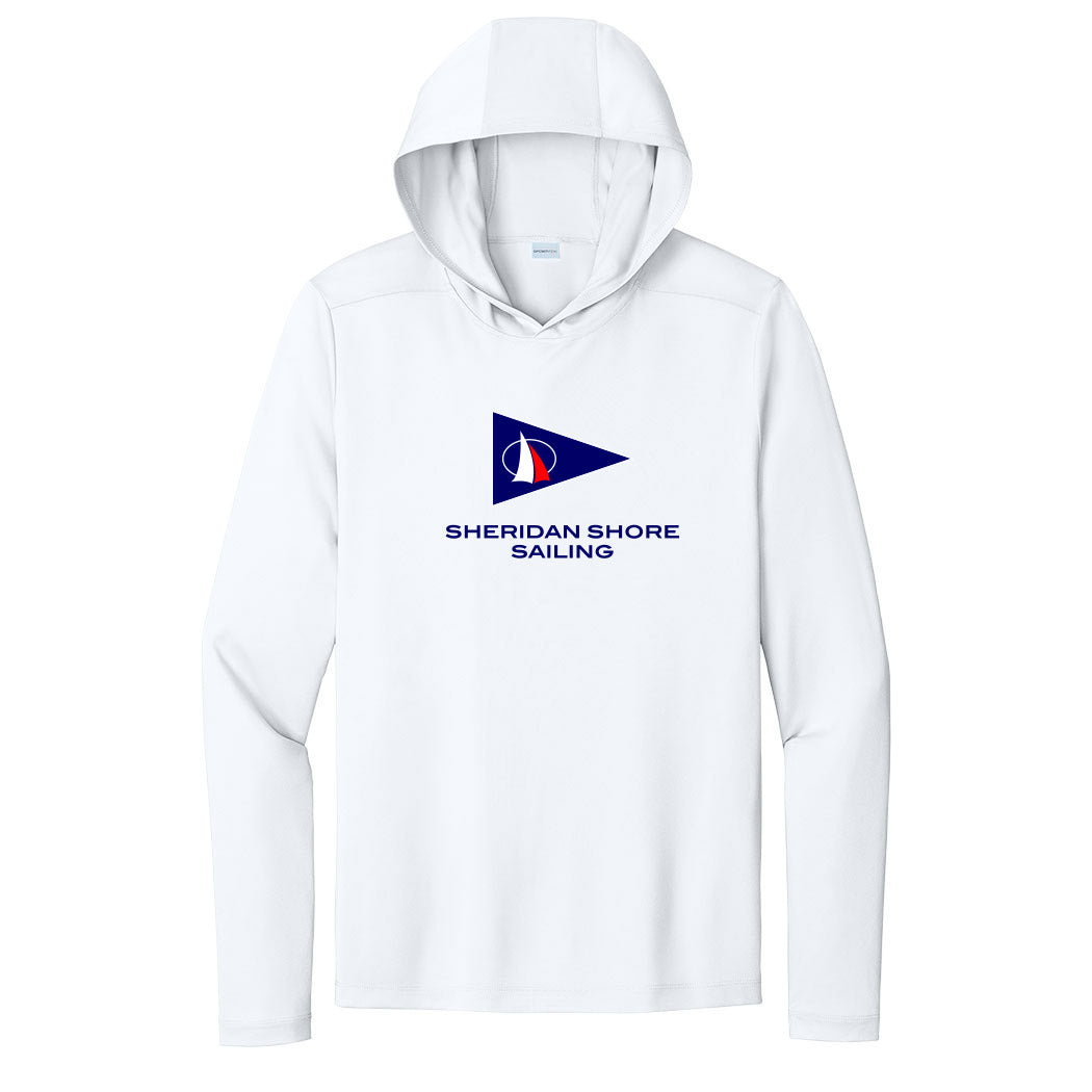 Hooded Performance Long Sleeve T-Shirt ~ Sheridan Shore Sailing