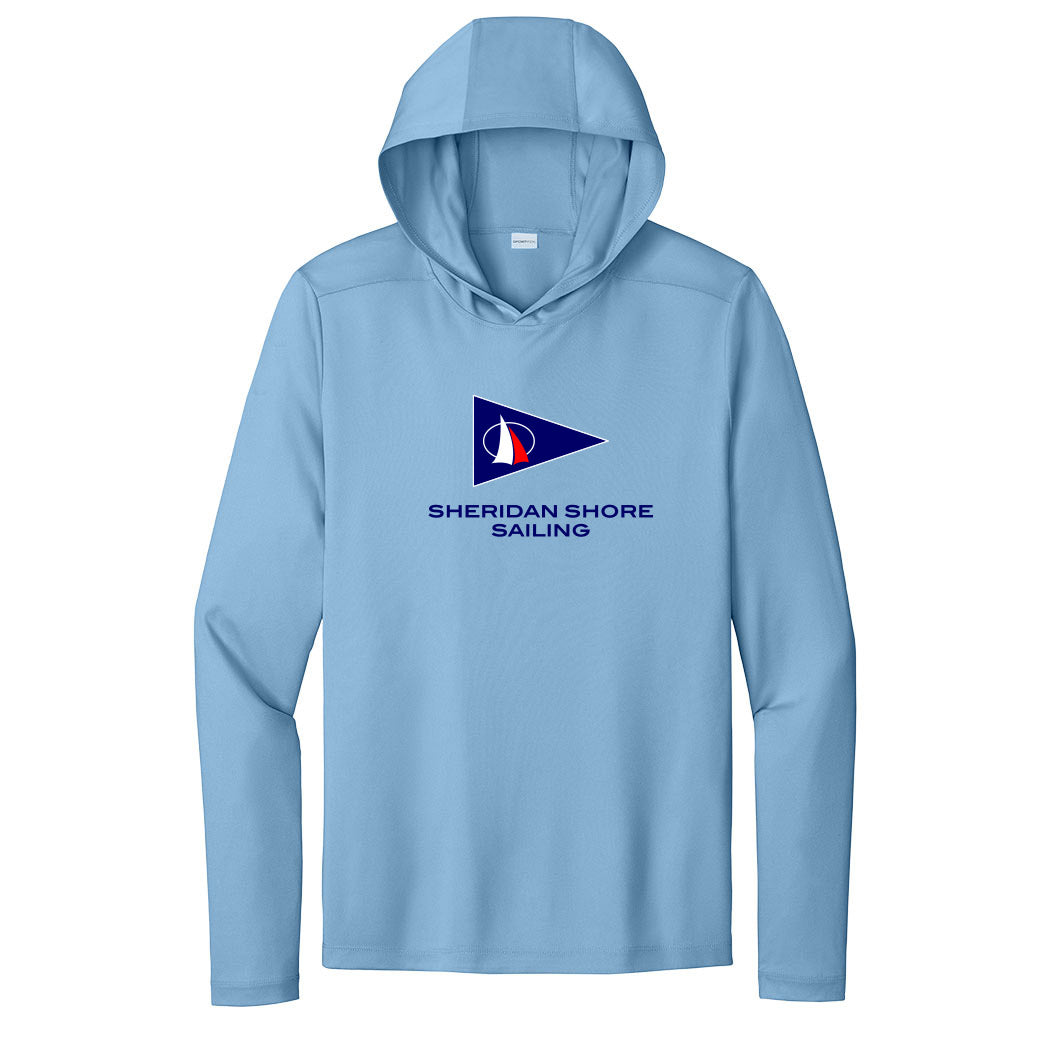 Hooded Performance Long Sleeve T-Shirt ~ Sheridan Shore Sailing