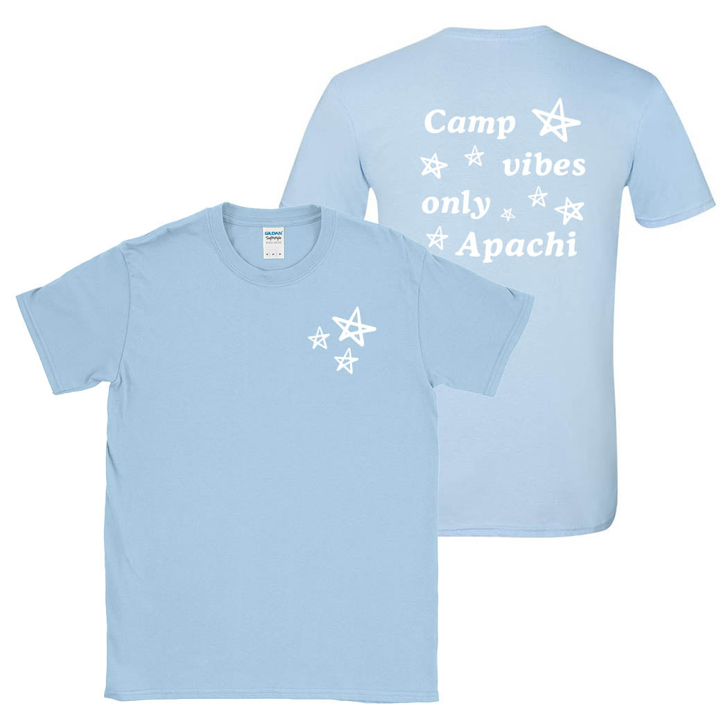 Camp Vibes Only ~ Cotton T-Shirt ~ Apachi Day Camp