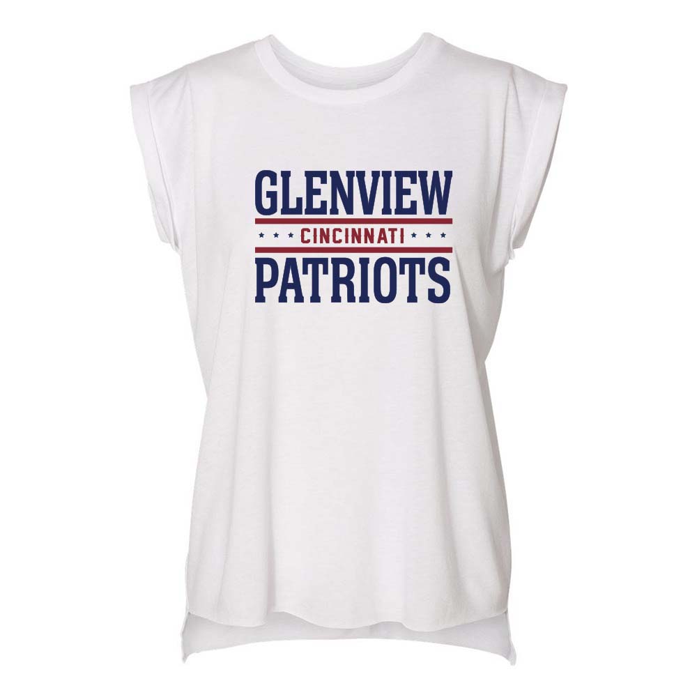 GLENVIEW PATRIOTS CINCINNATI FLOWY TANK ~ GLENVIEW PATRIOTS