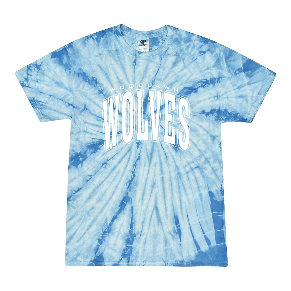 Classic Arc ~ Tie-Dye T-Shirt ~ Woodlawn Middle School