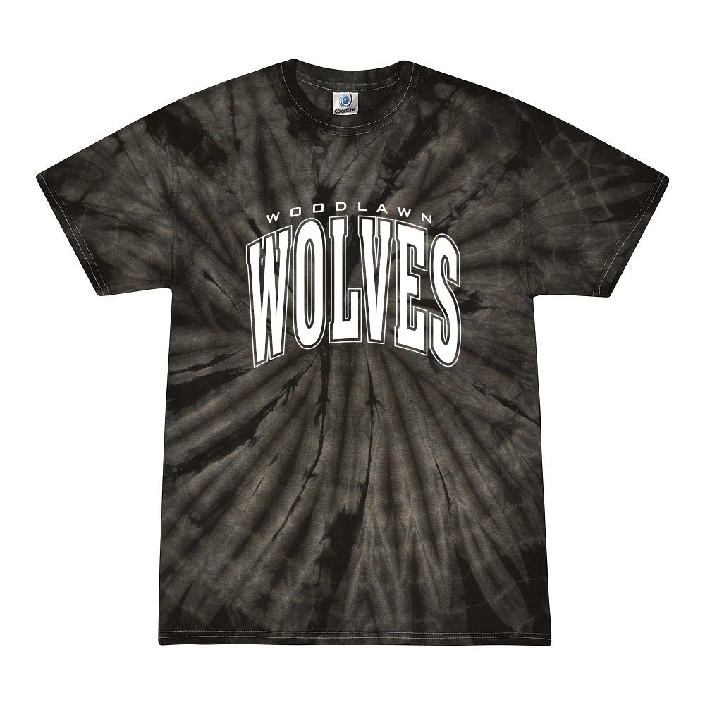 Classic Arc ~ Tie-Dye T-Shirt ~ Woodlawn Middle School