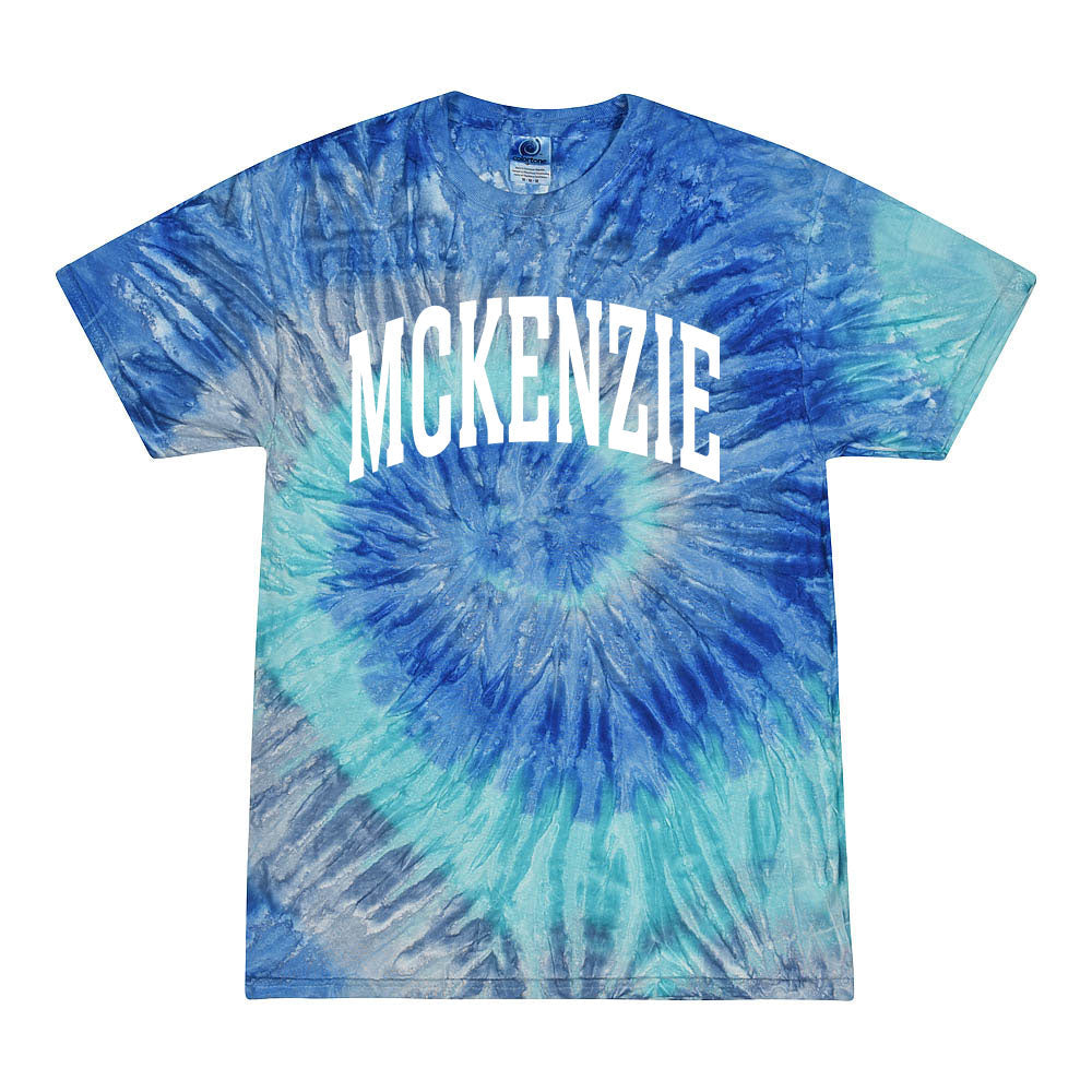 Classic Arc McKenzie ~ Tie-Dye T-Shirt ~ McKenzie Elementary School