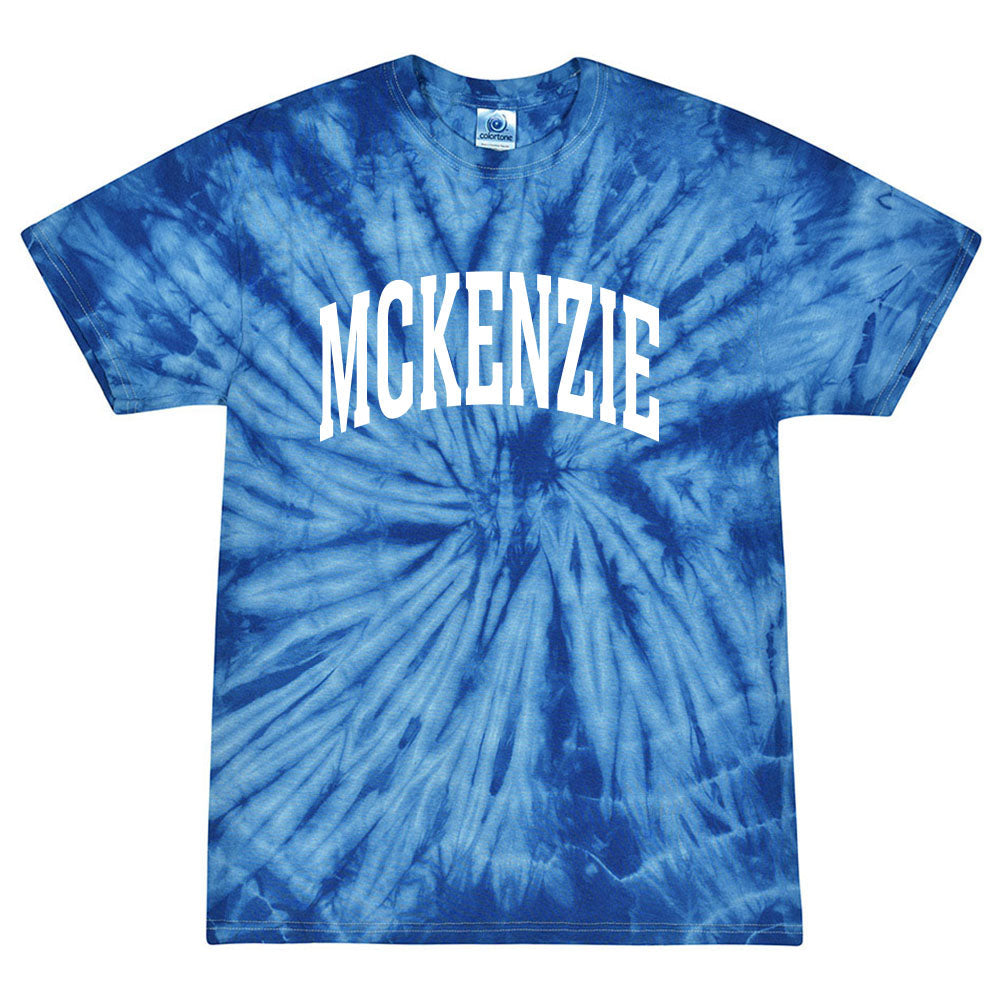Classic Arc McKenzie ~ Tie-Dye T-Shirt ~ McKenzie Elementary School
