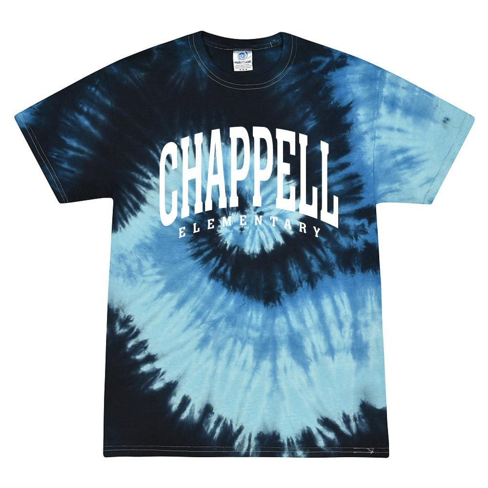 Classic Arc ~ Tie-Dye T-Shirt ~ Chappell Elementary School