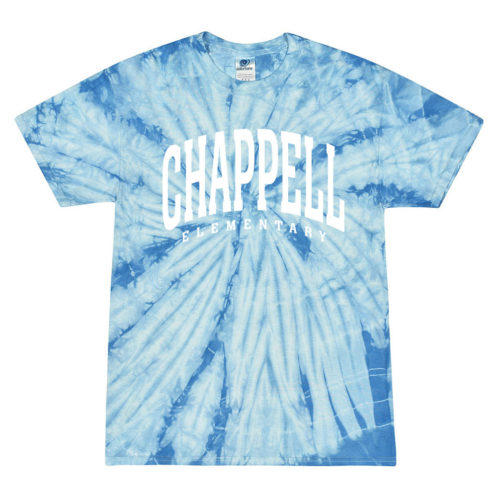 Classic Arc ~ Tie-Dye T-Shirt ~ Chappell Elementary School