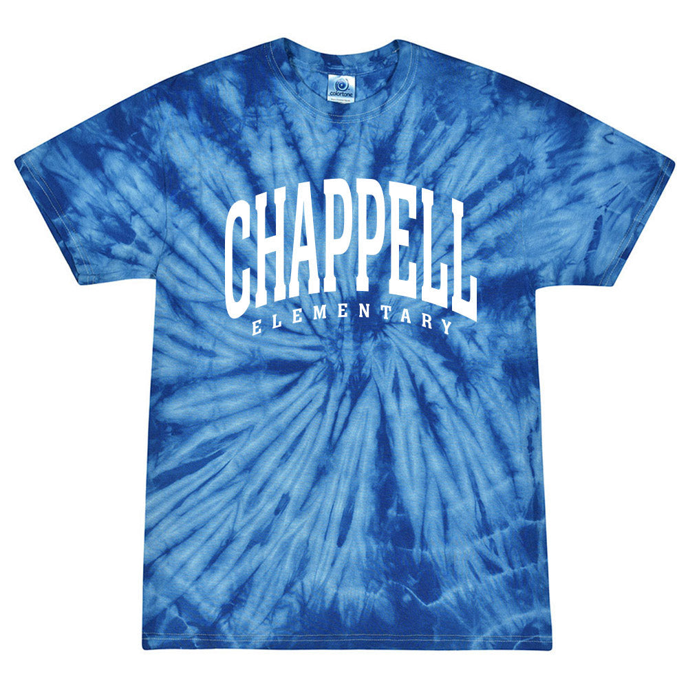 Classic Arc ~ Tie-Dye T-Shirt ~ Chappell Elementary School