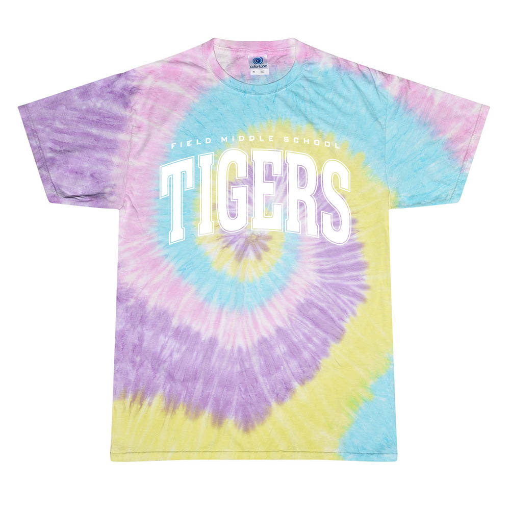 Classic Arc Field ~ Tie-Dye T-Shirt ~ Field Middle School