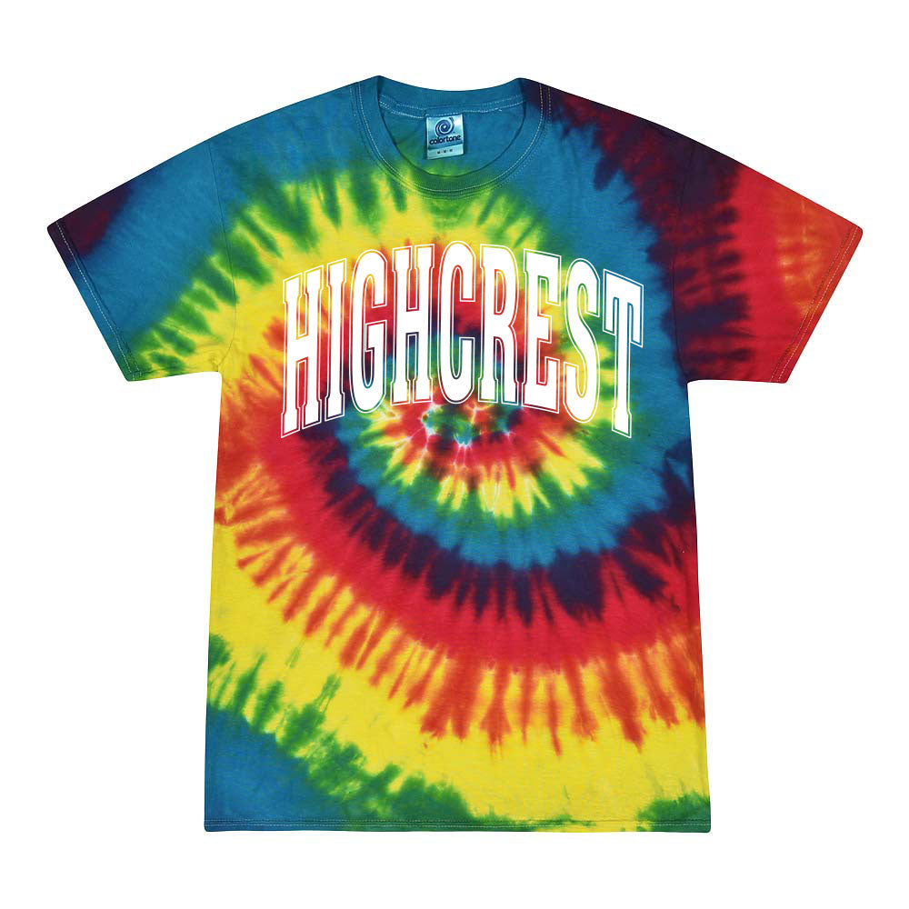 Classic Arc ~ Tie-Dye T-Shirt ~ Highcrest Middle School