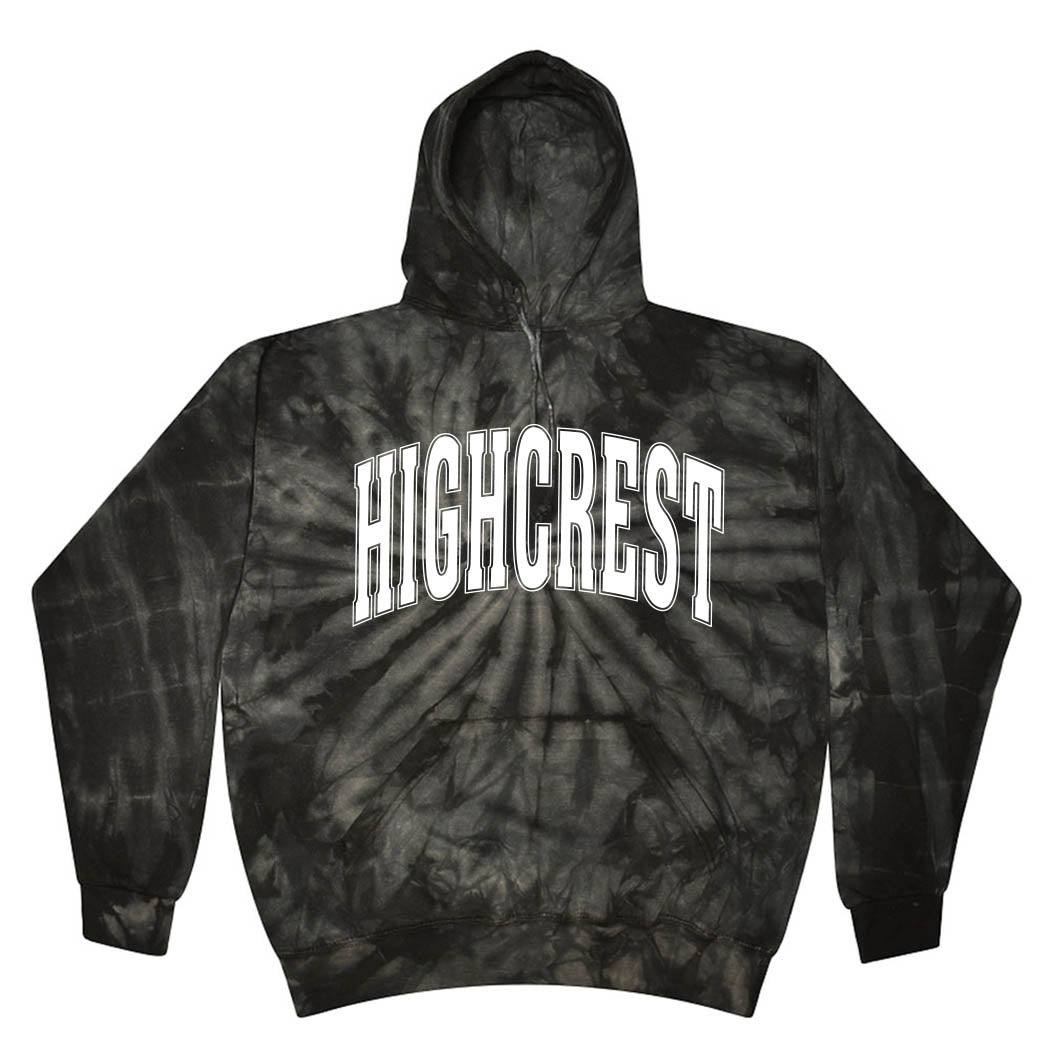 Classic Arc ~ Tie-Dye Hoodie ~ Highcrest Middle School
