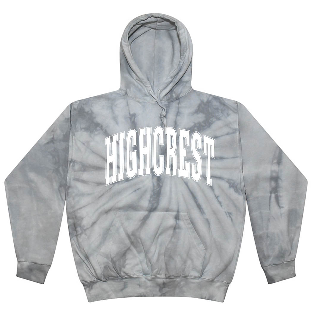 Classic Arc ~ Tie-Dye Hoodie ~ Highcrest Middle School