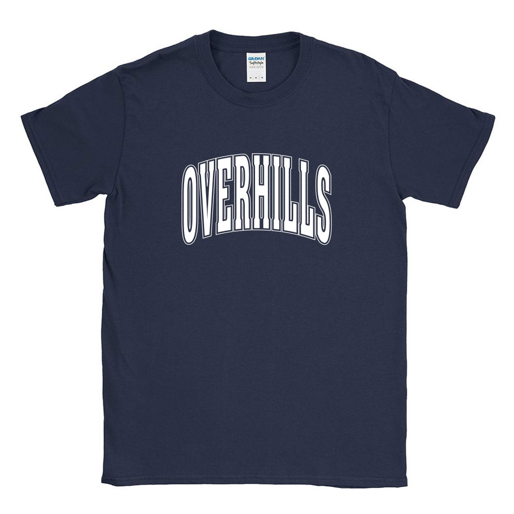 Classic Arc Overhills ~ Cotton T-Shirt ~ Overhills Elementary School