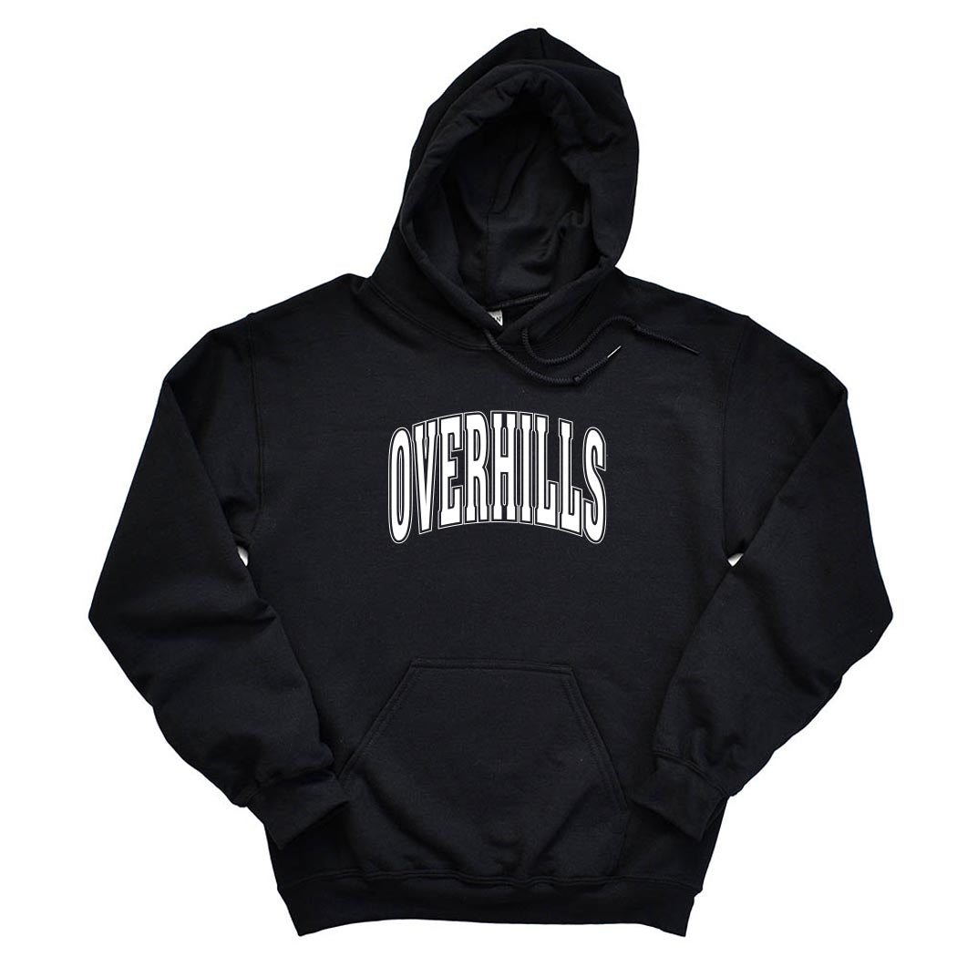 Classic Arc Overhills ~ Hoodie ~ Overhills Elementary School-black