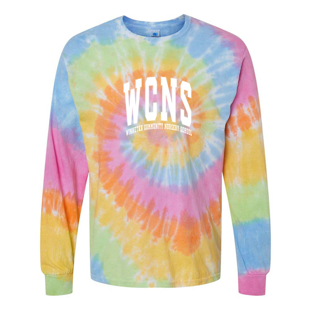 Classic Arc ~ Youth Tie Dye T-Shirt ~ Winnetka Community Nursery School