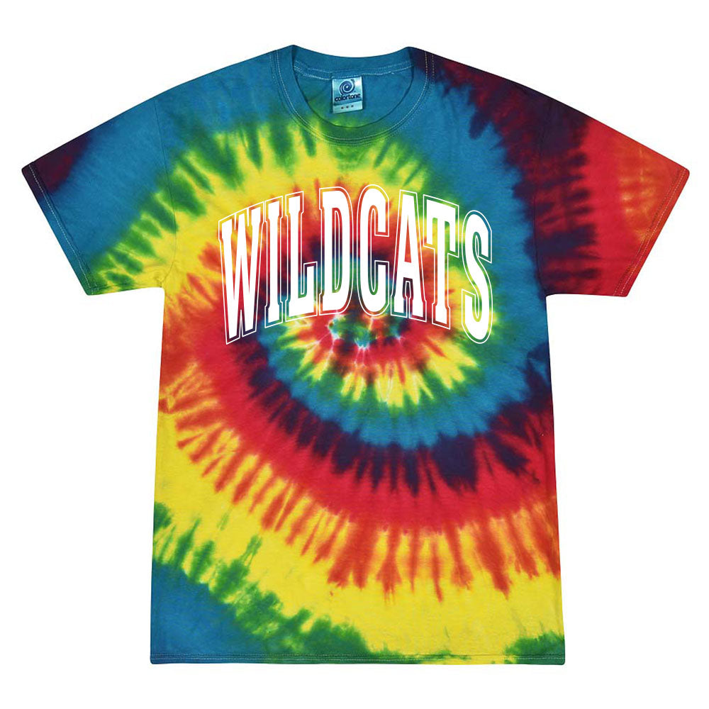 Classic Arc Wildcats ~ Tie-Dye T-Shirt ~ Winkelman Elementary School
