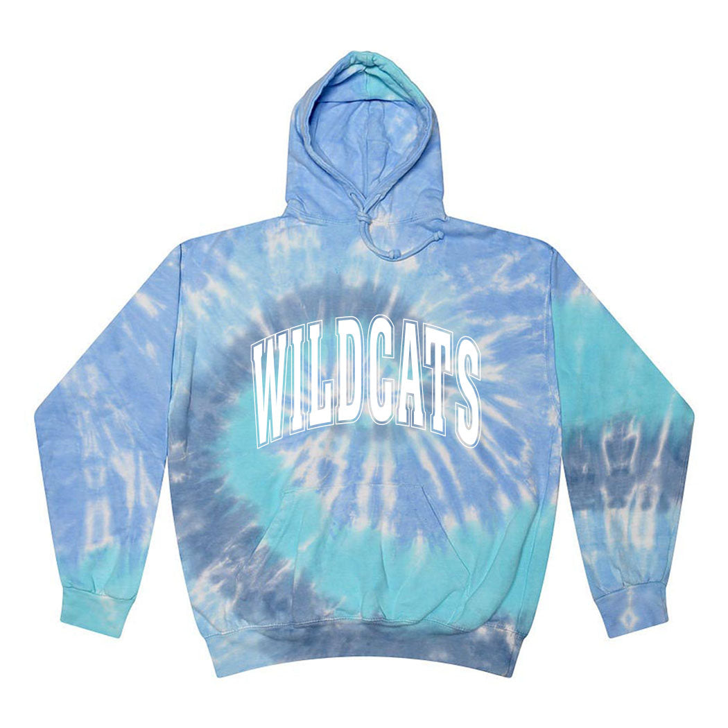 Classic Arc Wildcats ~ Tie-Dye Hoodie ~ Winkelman Elementary School