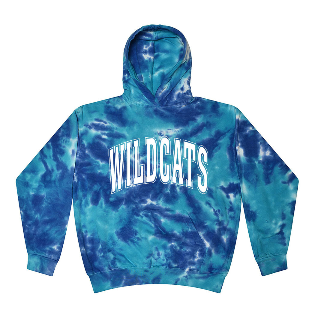 Classic Arc Wildcats ~ Tie-Dye Hoodie ~ Winkelman Elementary School