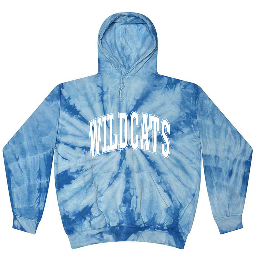 Classic Arc Wildcats ~ Tie-Dye Hoodie ~ Winkelman Elementary School