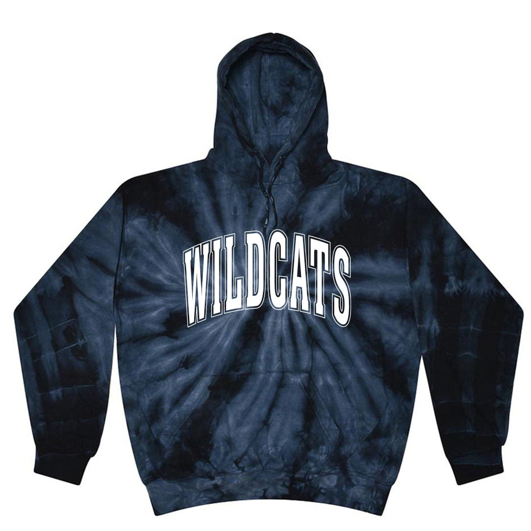 Classic Arc Wildcats ~ Tie-Dye Hoodie ~ Winkelman Elementary School