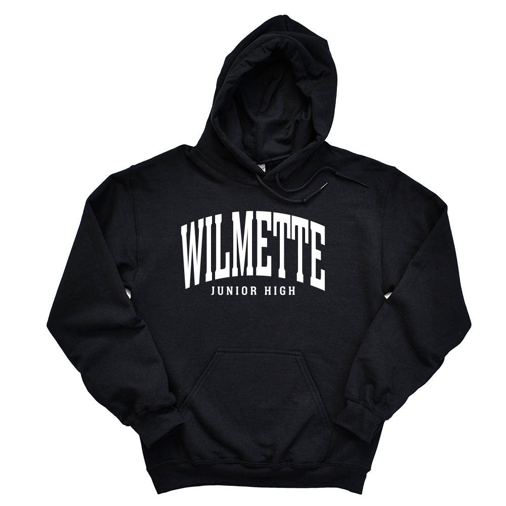 Classic Arc Wilmette ~ Hoodie ~ Wilmette Junior High School