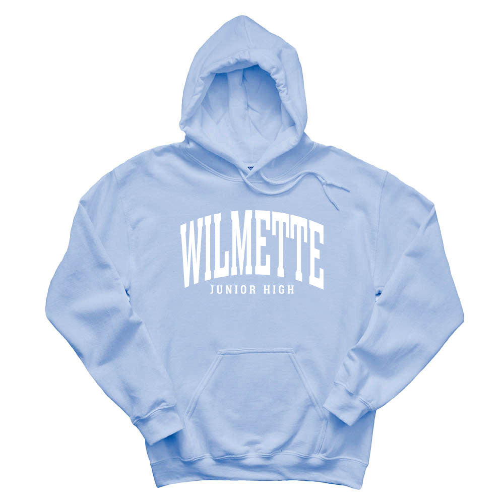 Classic Arc Wilmette ~ Hoodie ~ Wilmette Junior High School