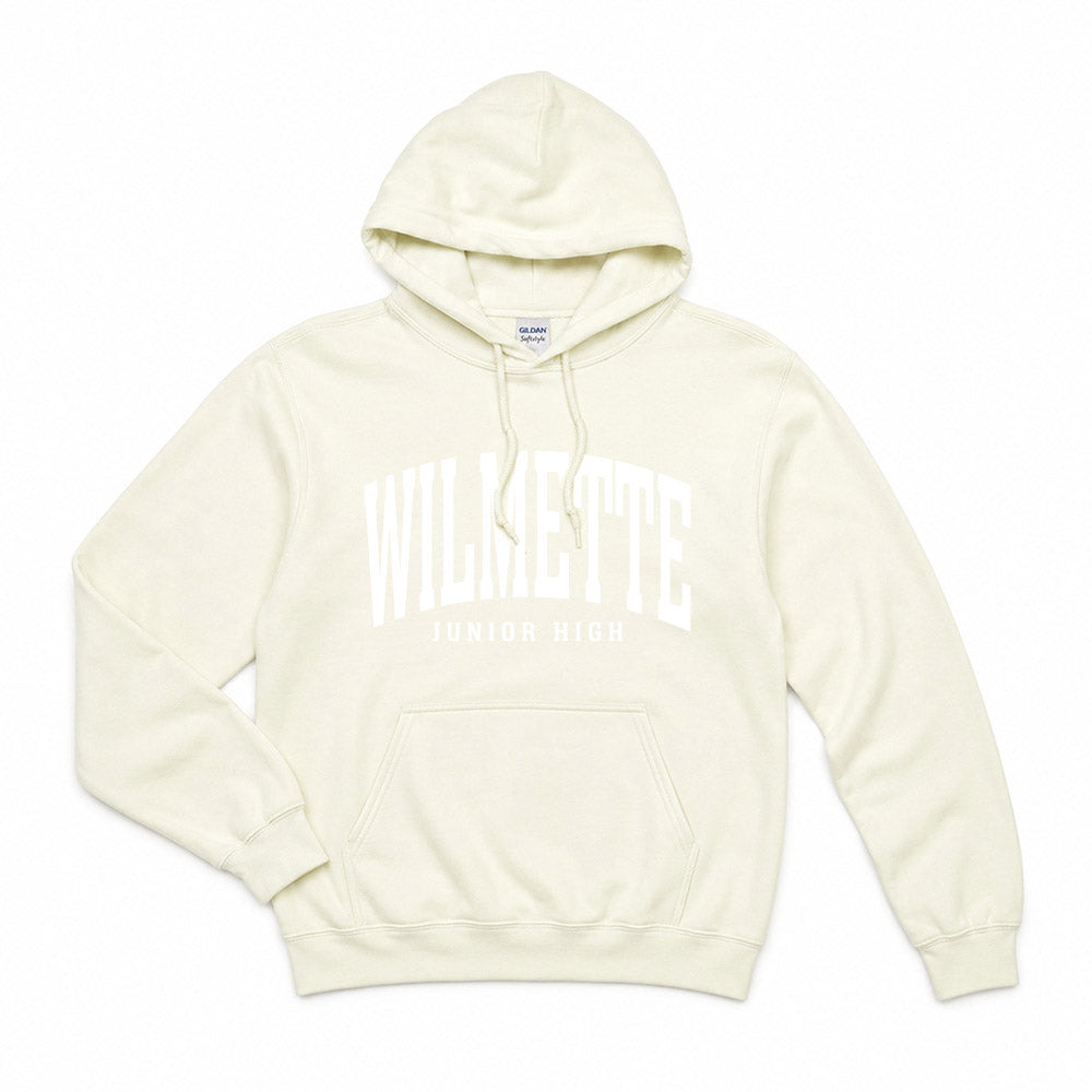 Classic Arc Wilmette ~ Hoodie ~ Wilmette Junior High School