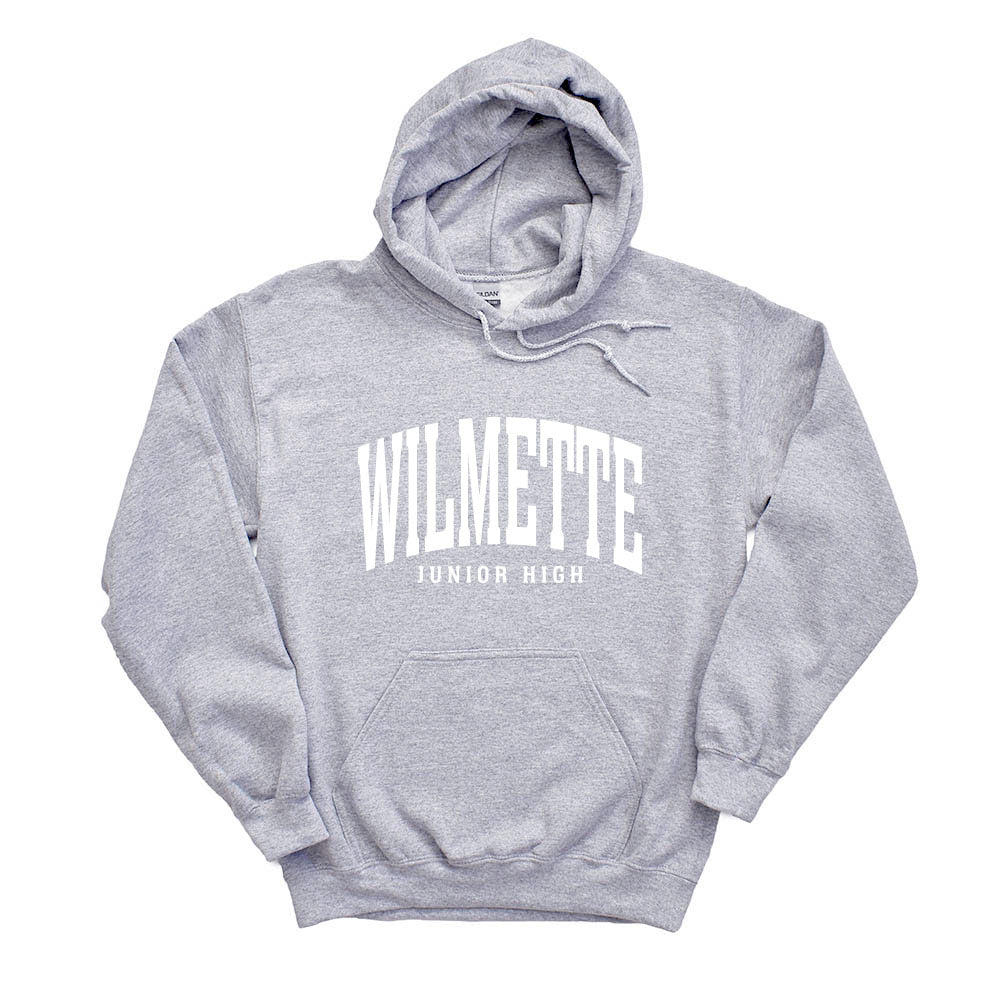 Classic Arc Wilmette ~ Hoodie ~ Wilmette Junior High School