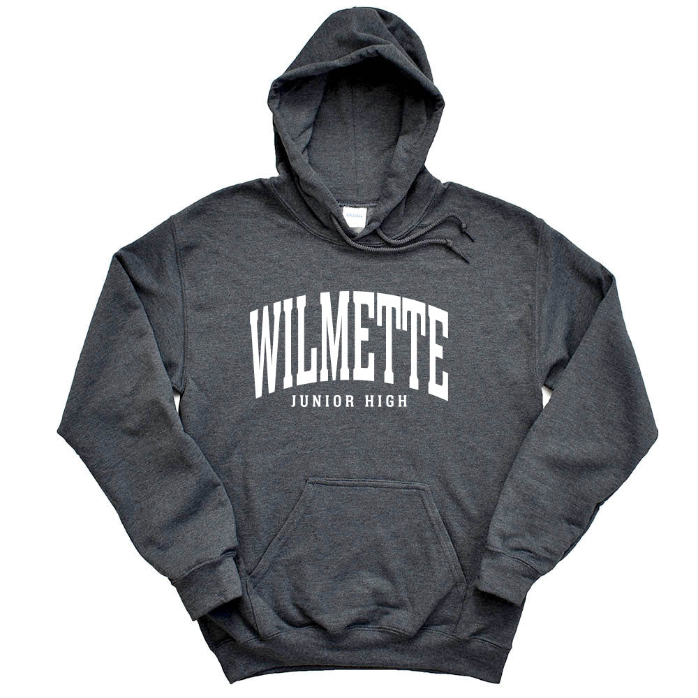 Classic Arc Wilmette ~ Hoodie ~ Wilmette Junior High School