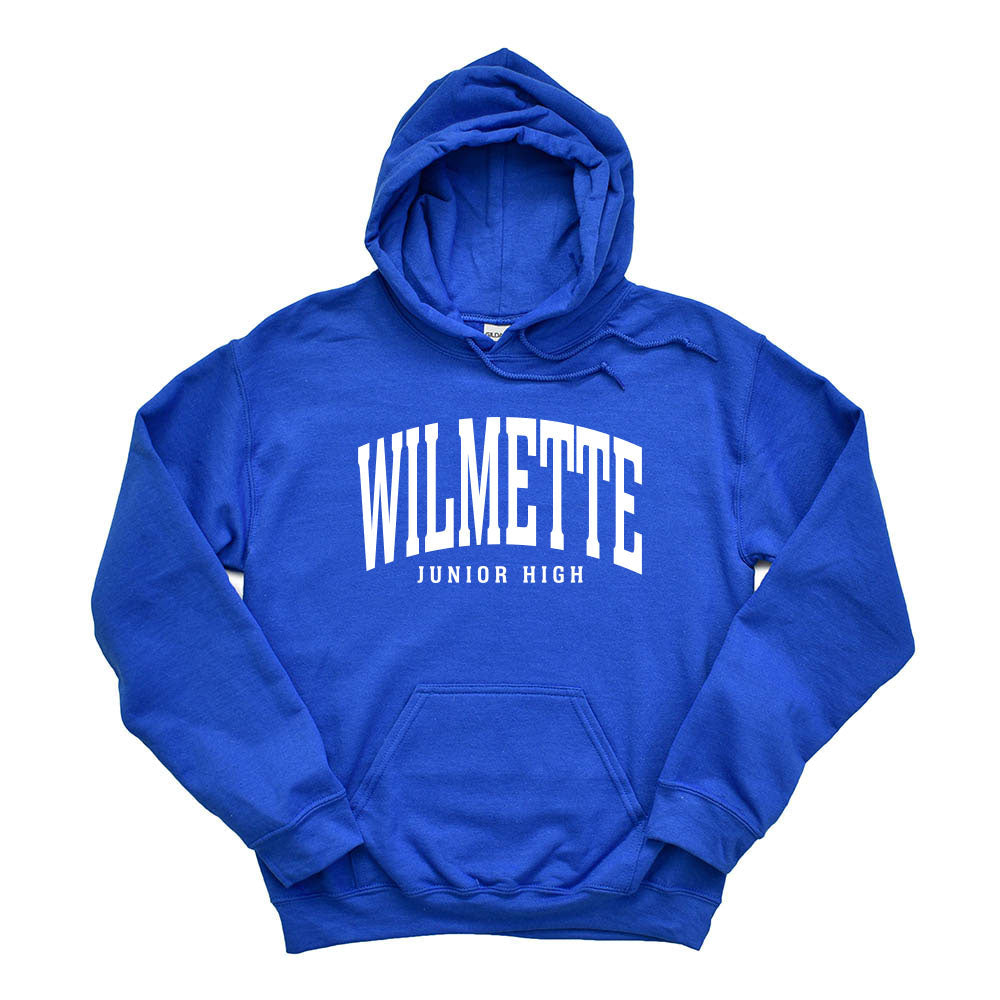 Classic Arc Wilmette ~ Hoodie ~ Wilmette Junior High School