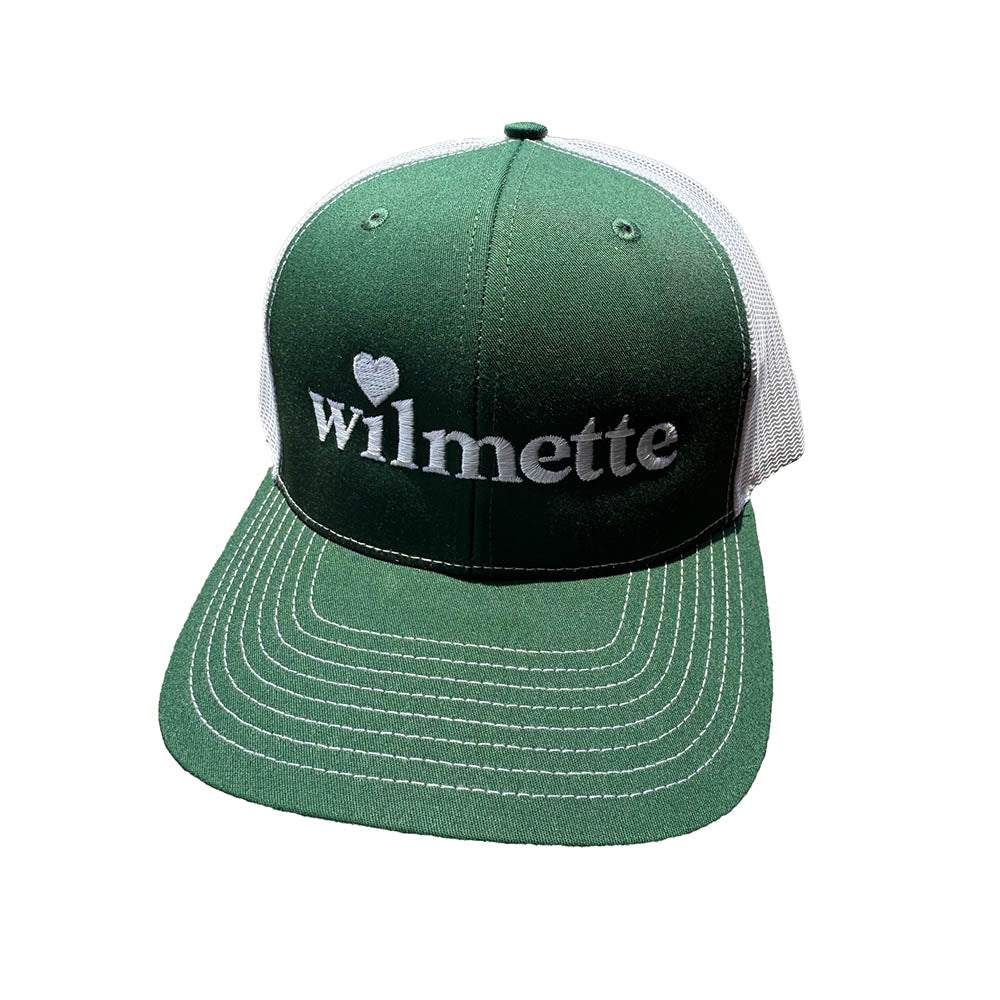 Heart Wilmette ~ Trucker Hat ~ Club Wilmette