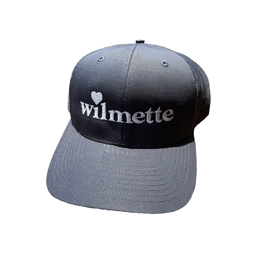 Heart Wilmette ~ Trucker Hat ~ Club Wilmette