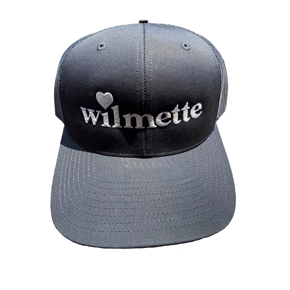 Heart Wilmette ~ Trucker Hat ~ Club Wilmette