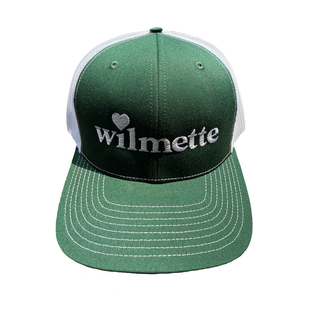 Heart Wilmette ~ Trucker Hat ~ Club Wilmette