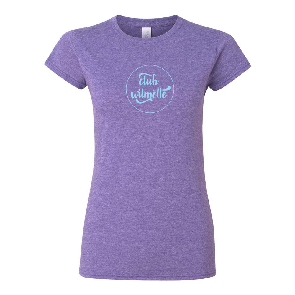 CLUB WILMETTE LOGO TEE ~ CLUB WILMETTE ~ unisex & women ~ classic / slim fit