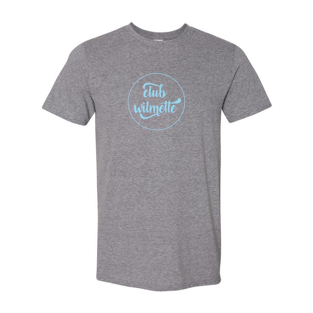 Club Wilmette Logo ~ Cotton T-Shirt ~ Club Wilmette