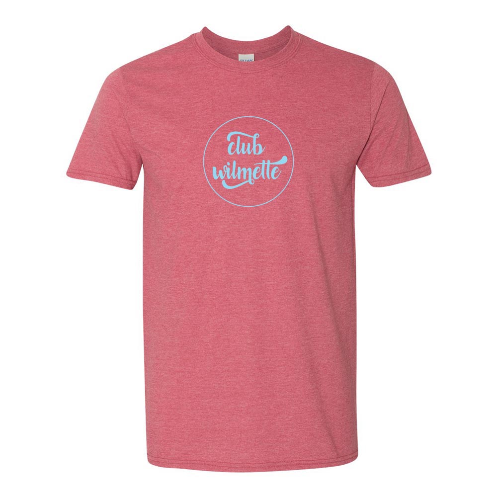 Club Wilmette Logo ~ Cotton T-Shirt ~ Club Wilmette