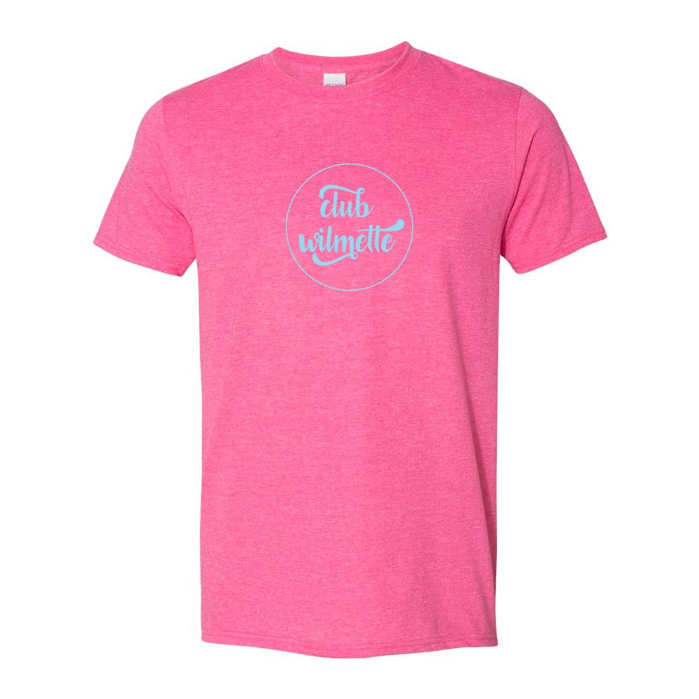 CLUB WILMETTE LOGO TEE ~ CLUB WILMETTE ~ unisex & women ~ classic / slim fit